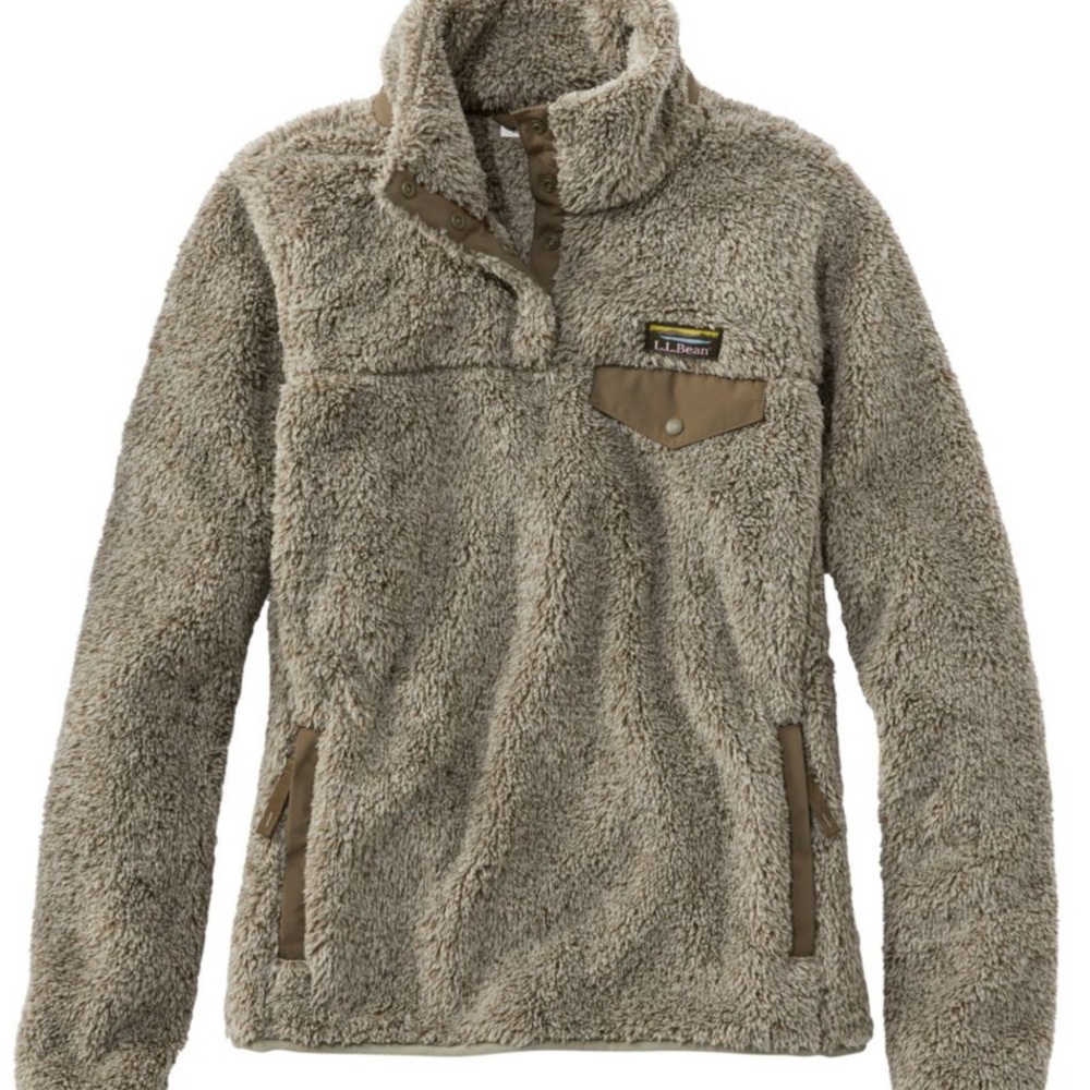 L.L.Bean Hi-Pile Fleece Pullover